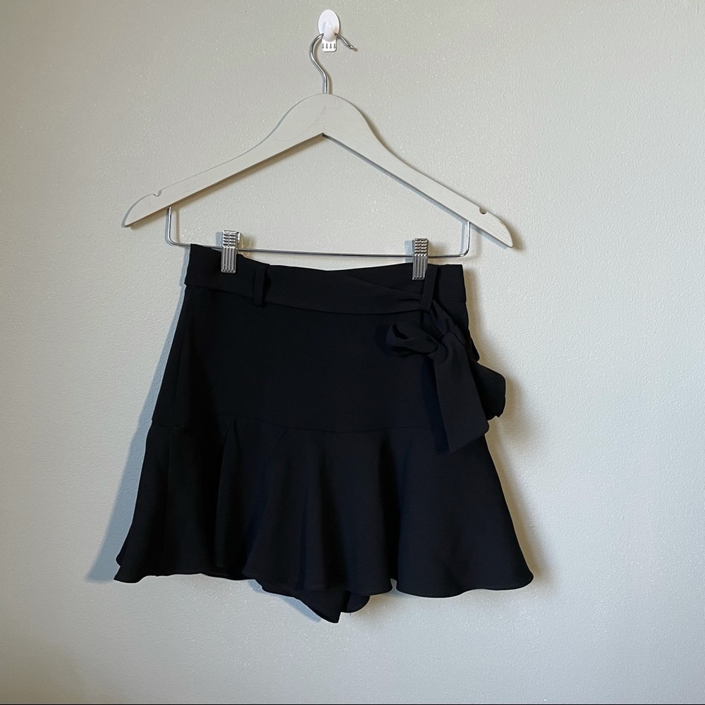 ZARA black skort